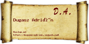 Dugasz Adrián névjegykártya